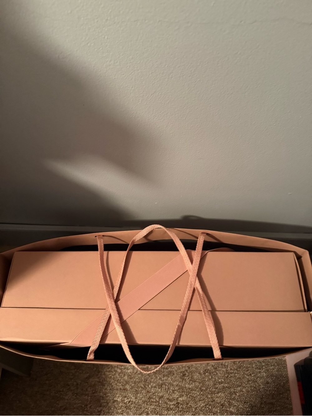 Miu Miu Pale Pink Ribbon Storage Box - Picture 3 of 4